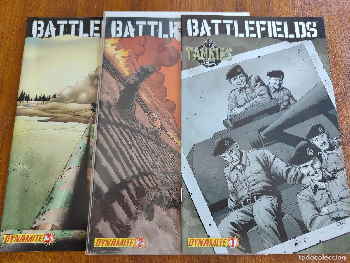 Battlefields The Tankies complete 1 2 3 Dynamite Garth Ennis