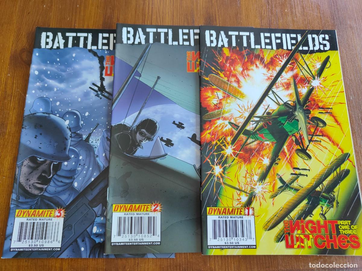Fumetti: Battlefields The Night Witches complete 1 2 3 Dynamite Garth Ennis