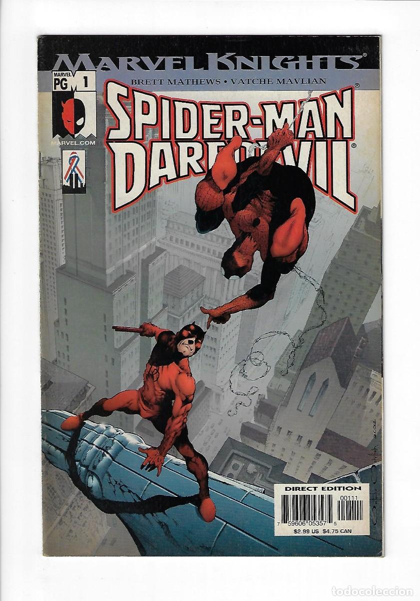 C&oacute;mics: Marvel comics. Knights. Spiderman Daredevil. 1 - Foto 1