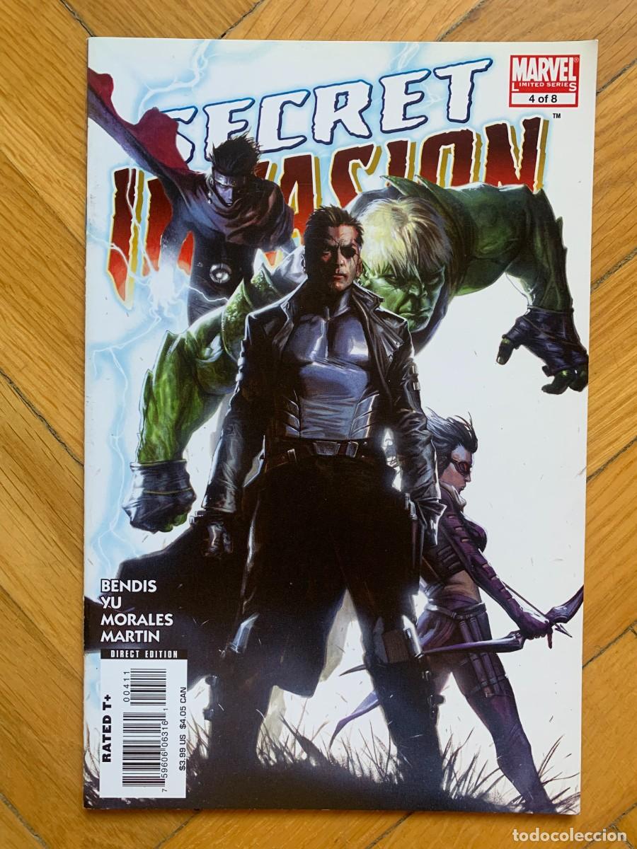 C&oacute;mics: Secret Invasion 4 - A1 - NM+ - Foto 1