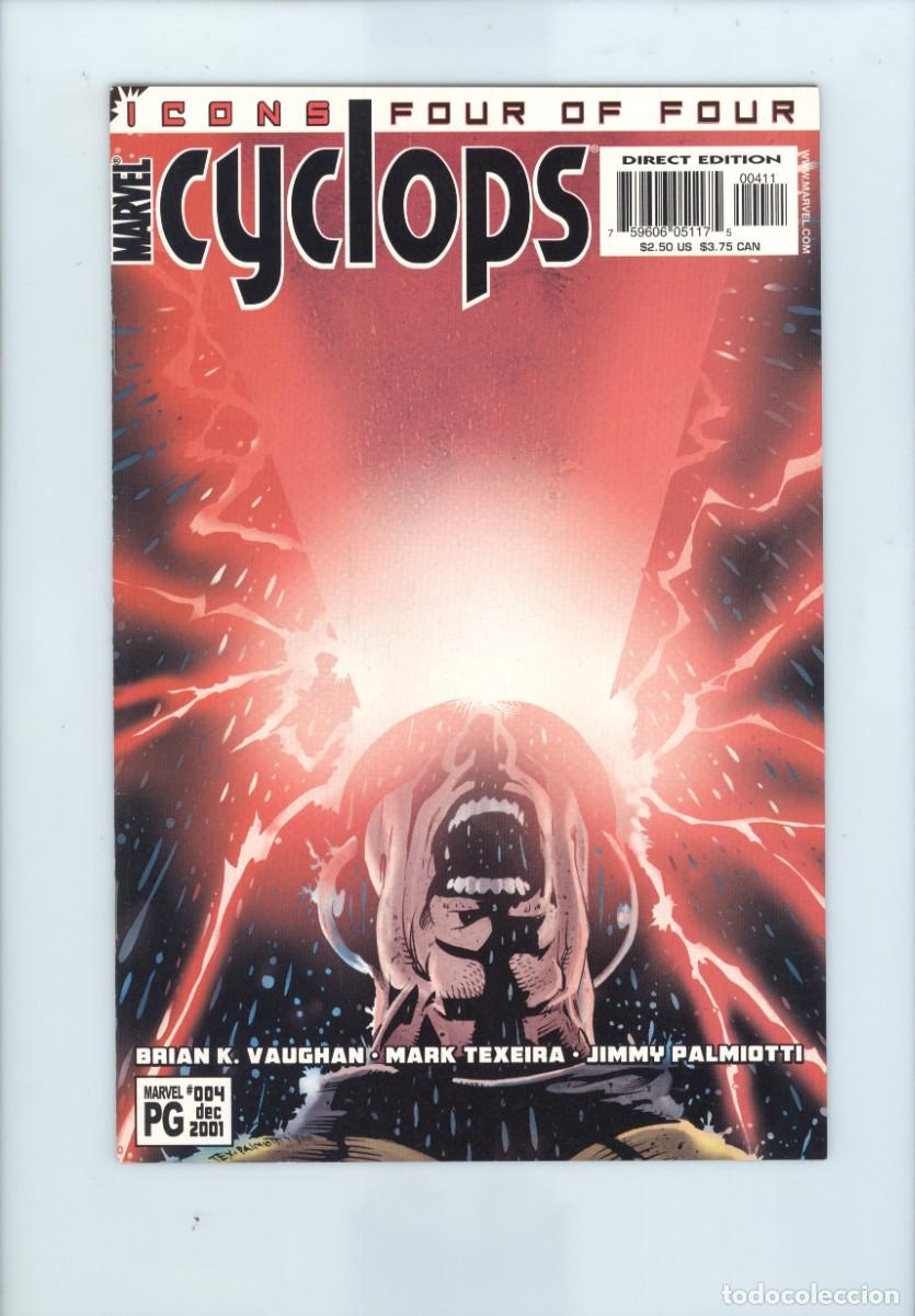 C&oacute;mics: Marvel comics. Icons four of four. Cyclops. - Foto 1