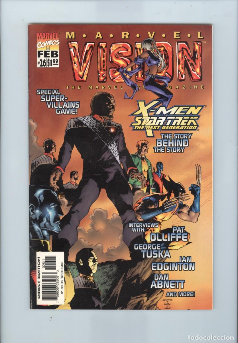 C&oacute;mics: Marvel comics. Vision. The marvel fan magazine. 26 - Foto 1