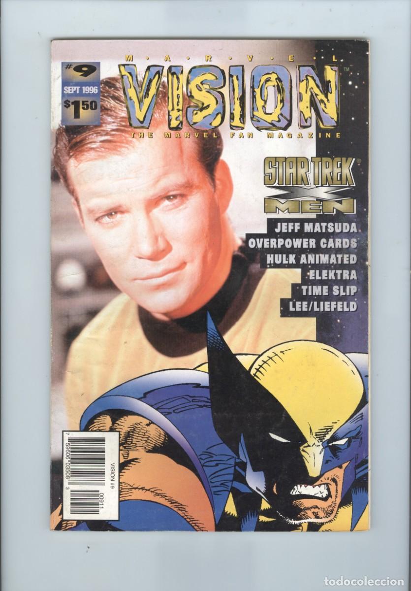 C&oacute;mics: Marvel comics. Vision. The marvel fan magazine. 9 - Foto 1