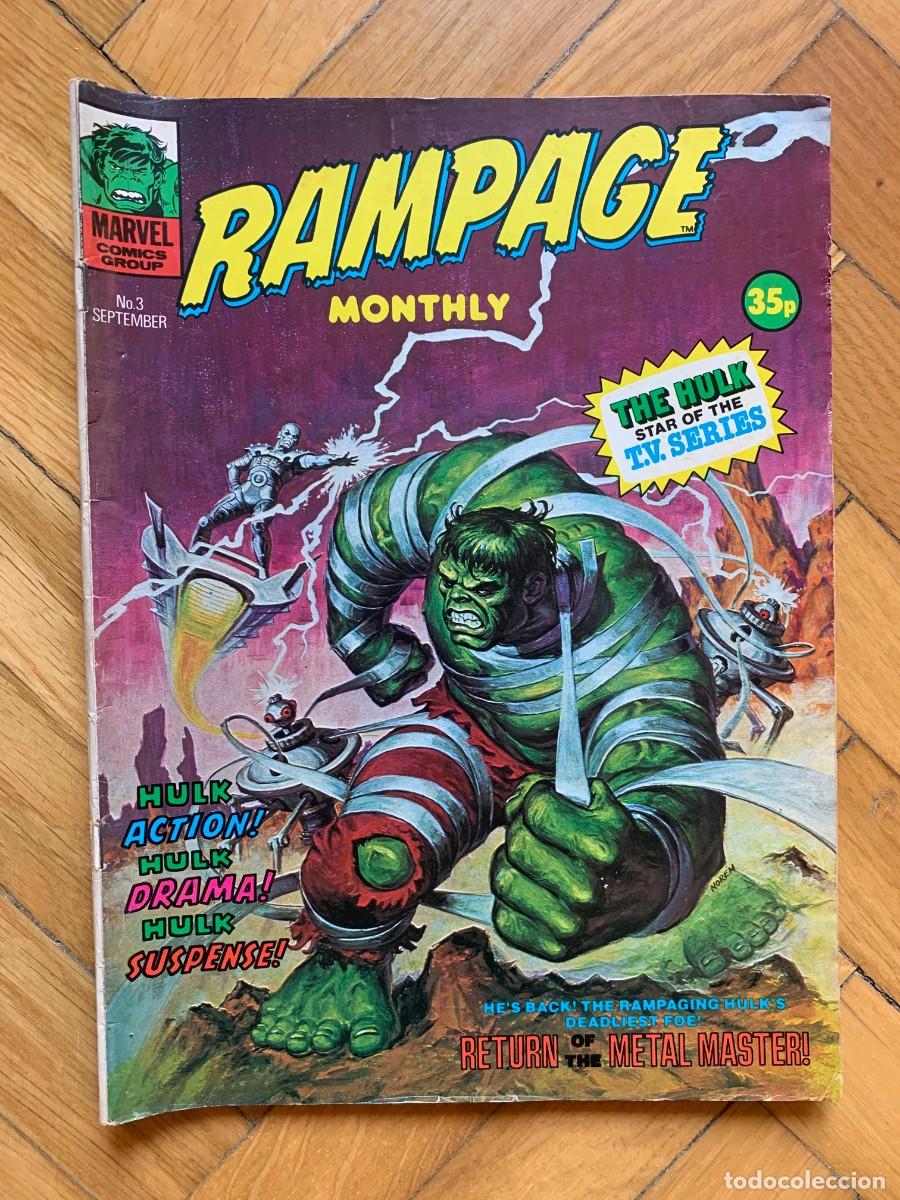 C&oacute;mics: Rampage Monthly 3: Hulk, Defenders, Nova - Foto 1