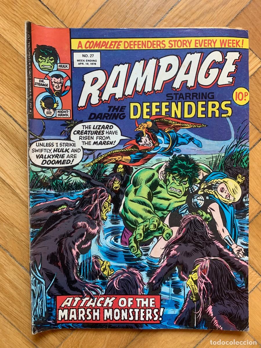 C&oacute;mics: Rampage 27 Starring The Daring Defenders - Nova D1