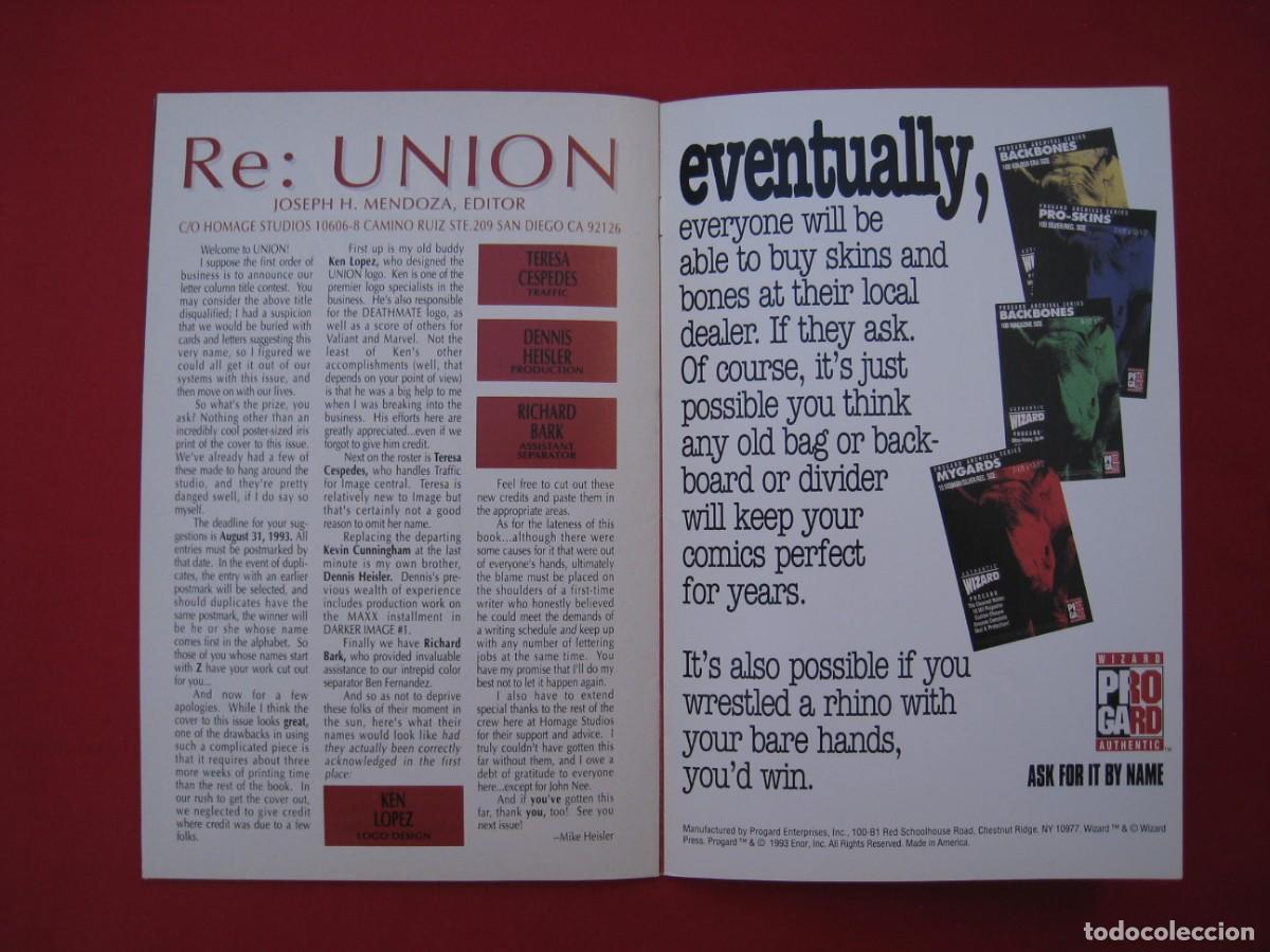 C&oacute;mics: UNION - N&ordm; 1 - IMAGE COMICS - EN INGLES. - Foto 15