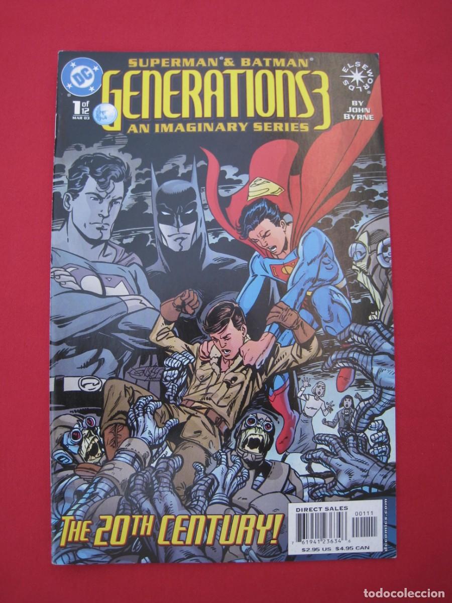 C&oacute;mics: GENERATIONS 3 - SUPERMAN & BATMAN - N&ordm; 1 - DC COMICS - EN INGLES. - Foto 1