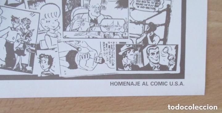 C&oacute;mics: POSTER HOMENAJE COMIC USA - Foto 2