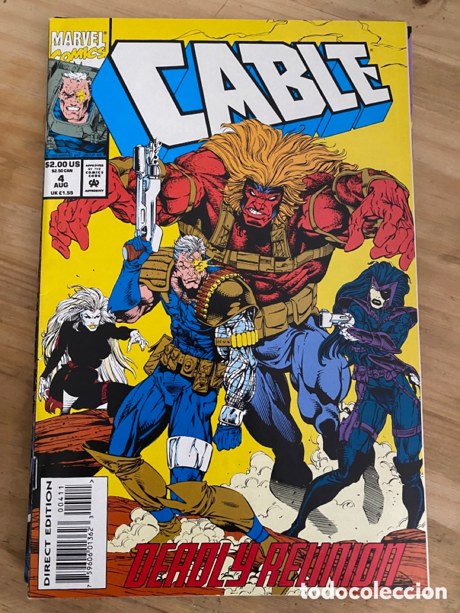 C&oacute;mics: Cable #4 (19963) Marvel Nicieza Liefeld vv.aa - Foto 1
