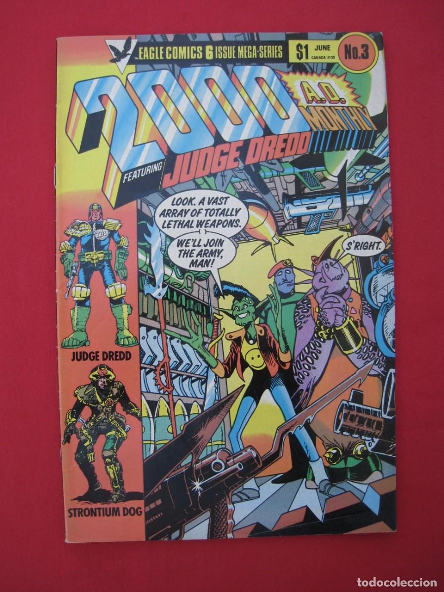 C&oacute;mics: 2000 AD MONTHLY FEATURING JUDGE DREDD - VOL.1 - N&ordm; 3 - EN INGLES. - Foto 1