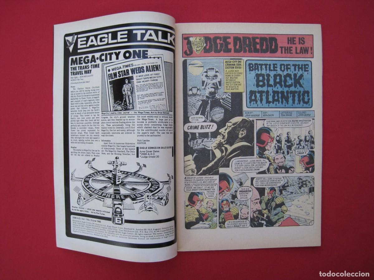 C&oacute;mics: 2000 AD MONTHLY FEATURING JUDGE DREDD - VOL.1 - N&ordm; 3 - EN INGLES. - Foto 11