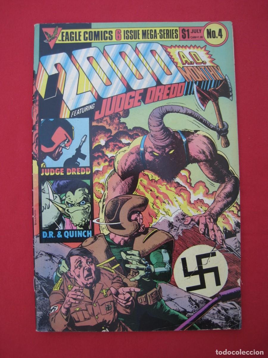 C&oacute;mics: 2000 AD MONTHLY FEATURING JUDGE DREDD - VOL.1 - N&ordm; 4 - EN INGLES. - Foto 1