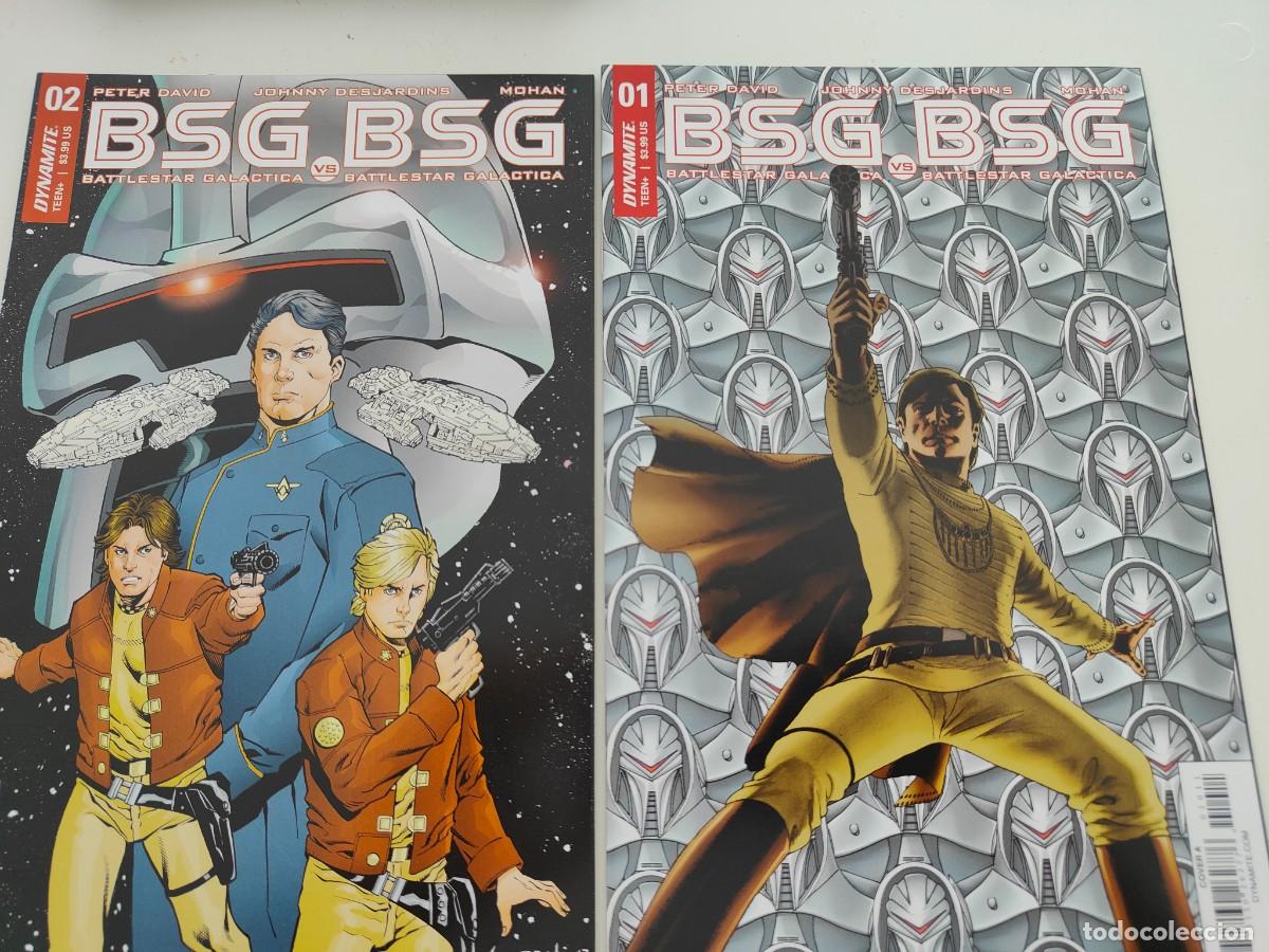 C&oacute;mics: BSG Vs BSG 1 2 Dynamite Peter David 2018 - Foto 1