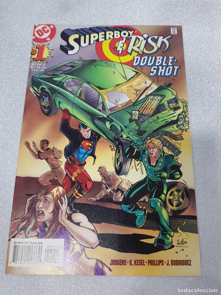 C&oacute;mics: SUPERBOY RISK DOUBLE SHOT DC #1 - Foto 1