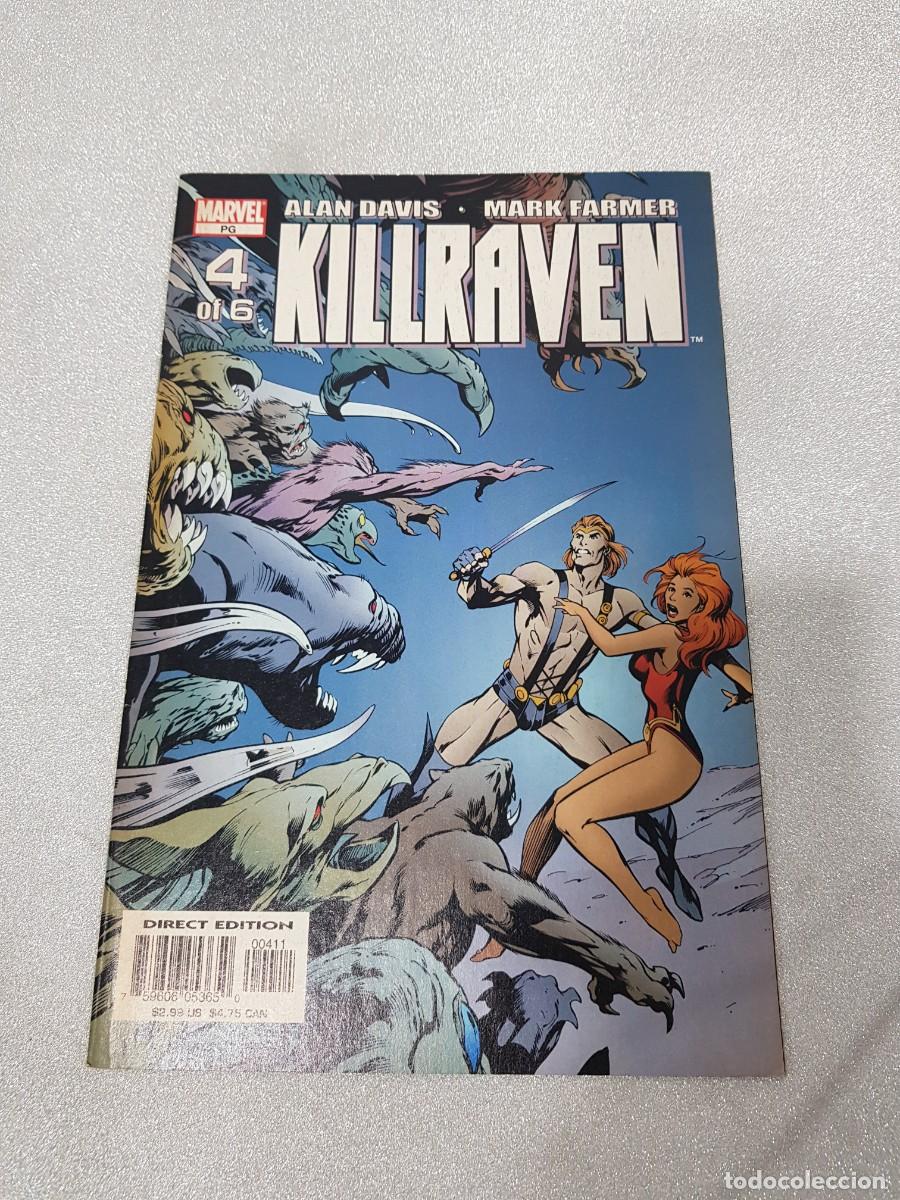C&oacute;mics: COMIC GRAPA MARVEL PG DIRECT EDITION KILLRAVEN 4 OF 6 - Foto 1