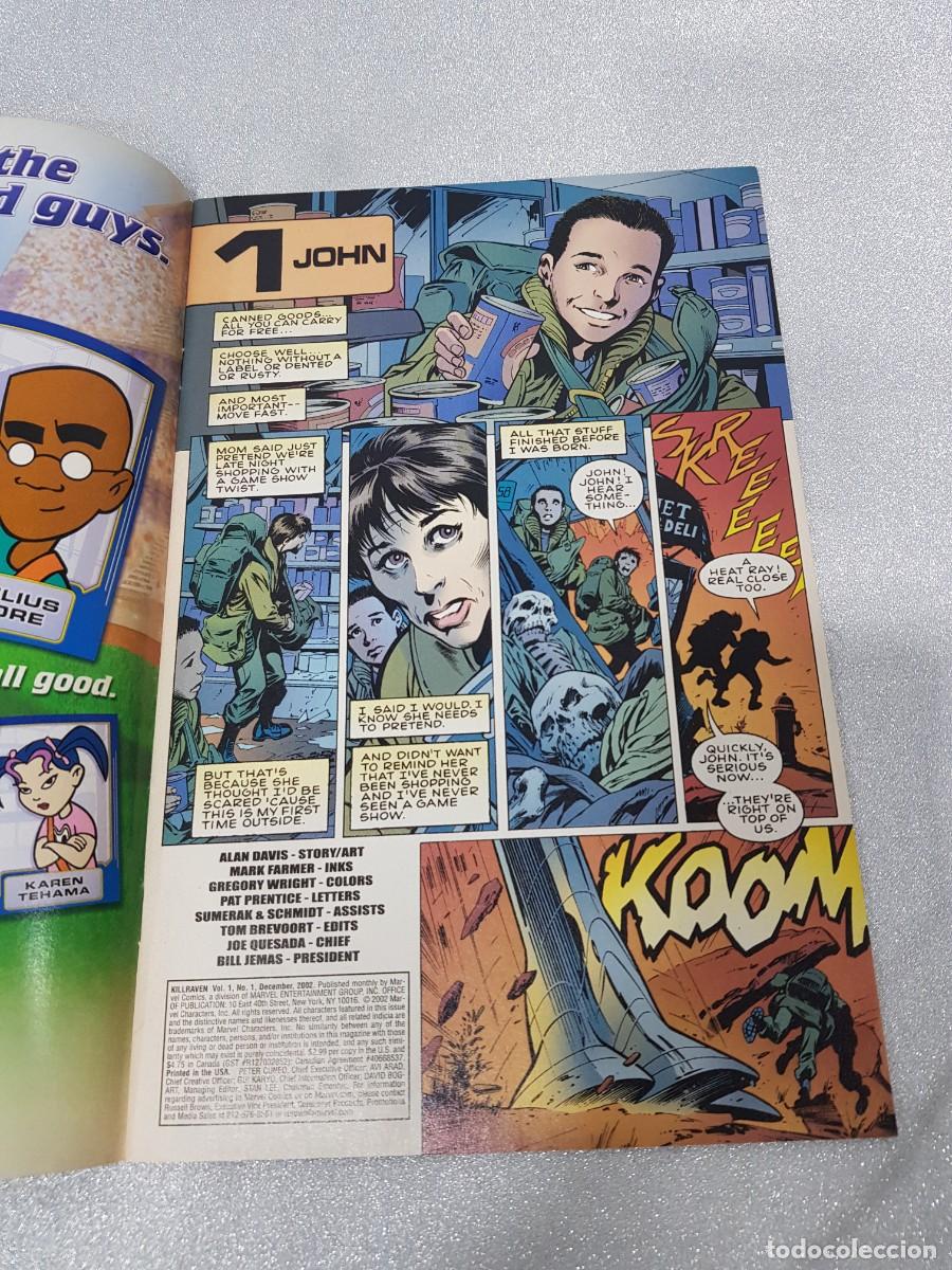 C&oacute;mics: COMIC GRAPA MARVEL PG DIRECT EDITION KILLRAVEN 1 OF 6 - Foto 2