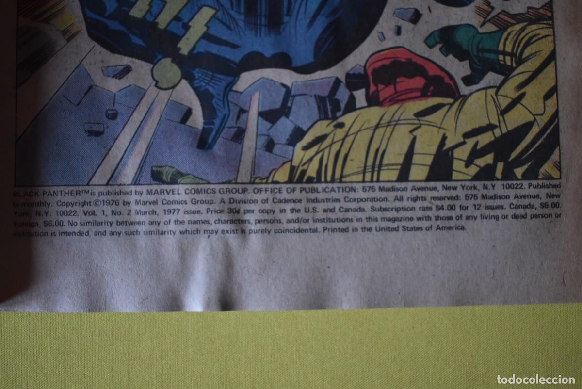 C&oacute;mics: Comic USA. Black Panther. N.&ordm; 2. 1976. Marvel Comics - Foto 5