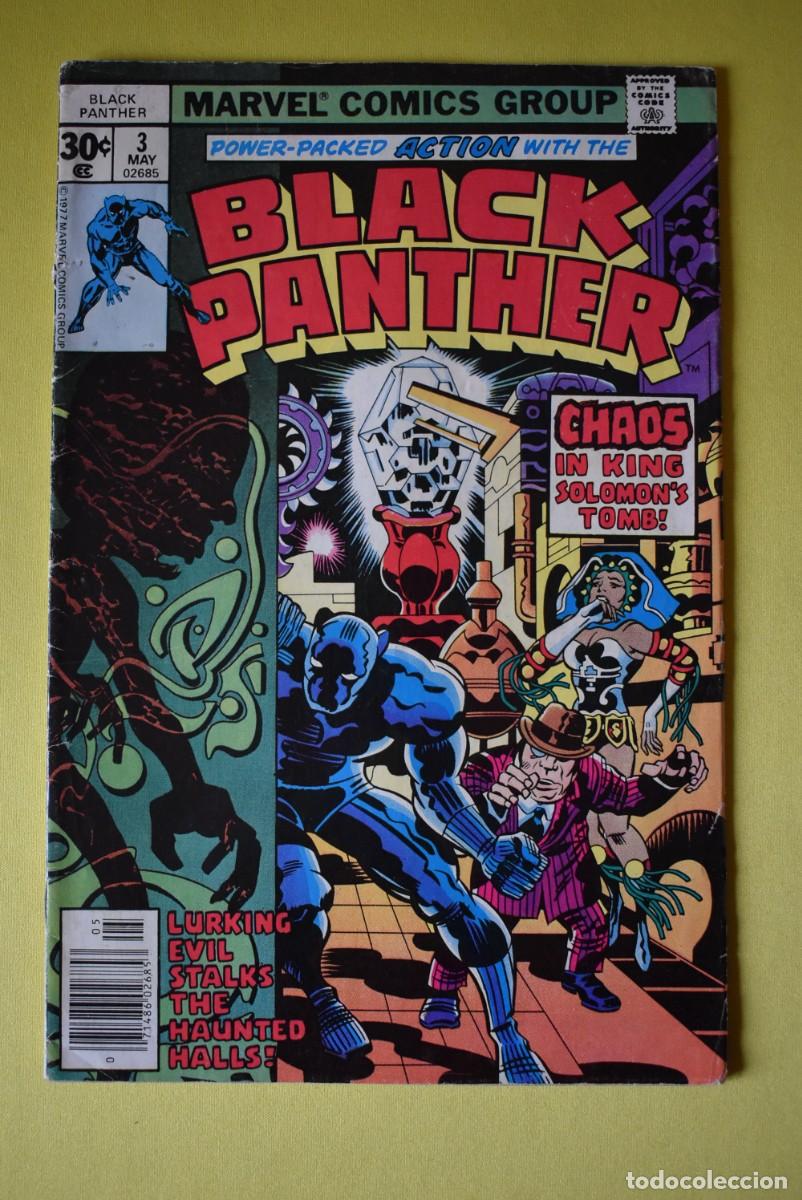 C&oacute;mics: Comic USA. Black Panther. N.&ordm; 3. 1977. Marvel Comics - Foto 1