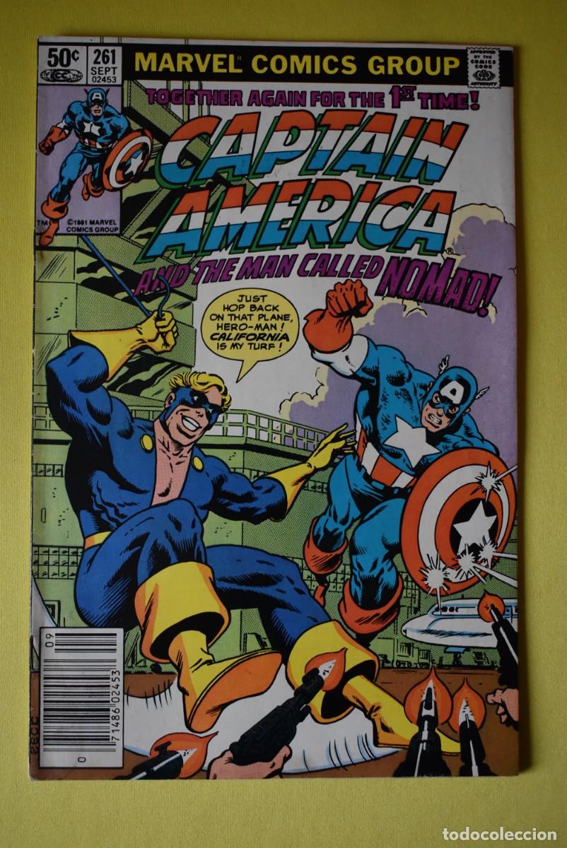 C&oacute;mics: Comic USA. Captain Am&eacute;rica. N.&ordm; 261. 1981. Marvel Comics - Foto 1