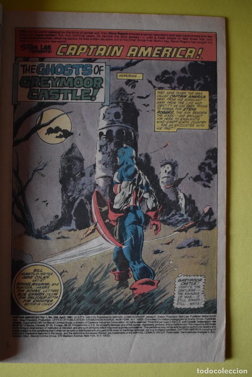 C&oacute;mics: Comic USA. Captain Am&eacute;rica. N.&ordm; 256. 1981. Marvel Comics - Foto 5