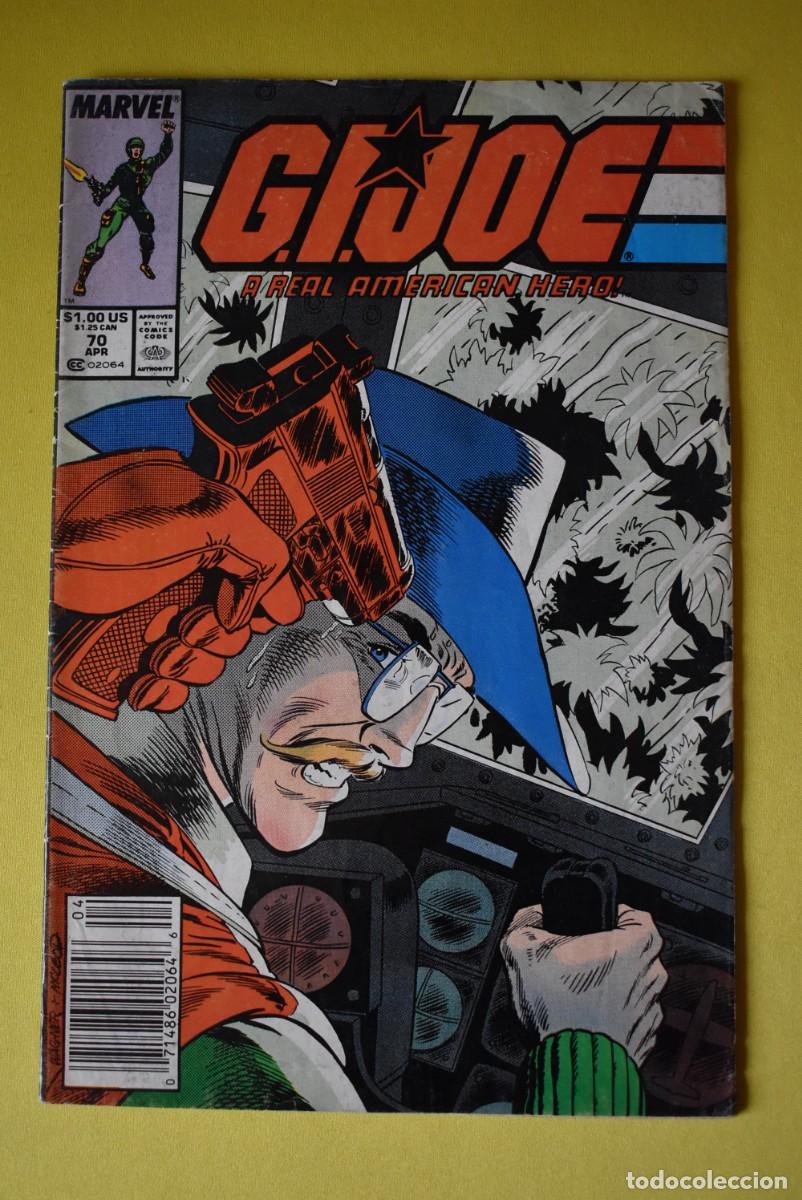 C&oacute;mics: Comic USA. G.I. JOE. N.&ordm; 70. 1988. Marvel Comics - Foto 1