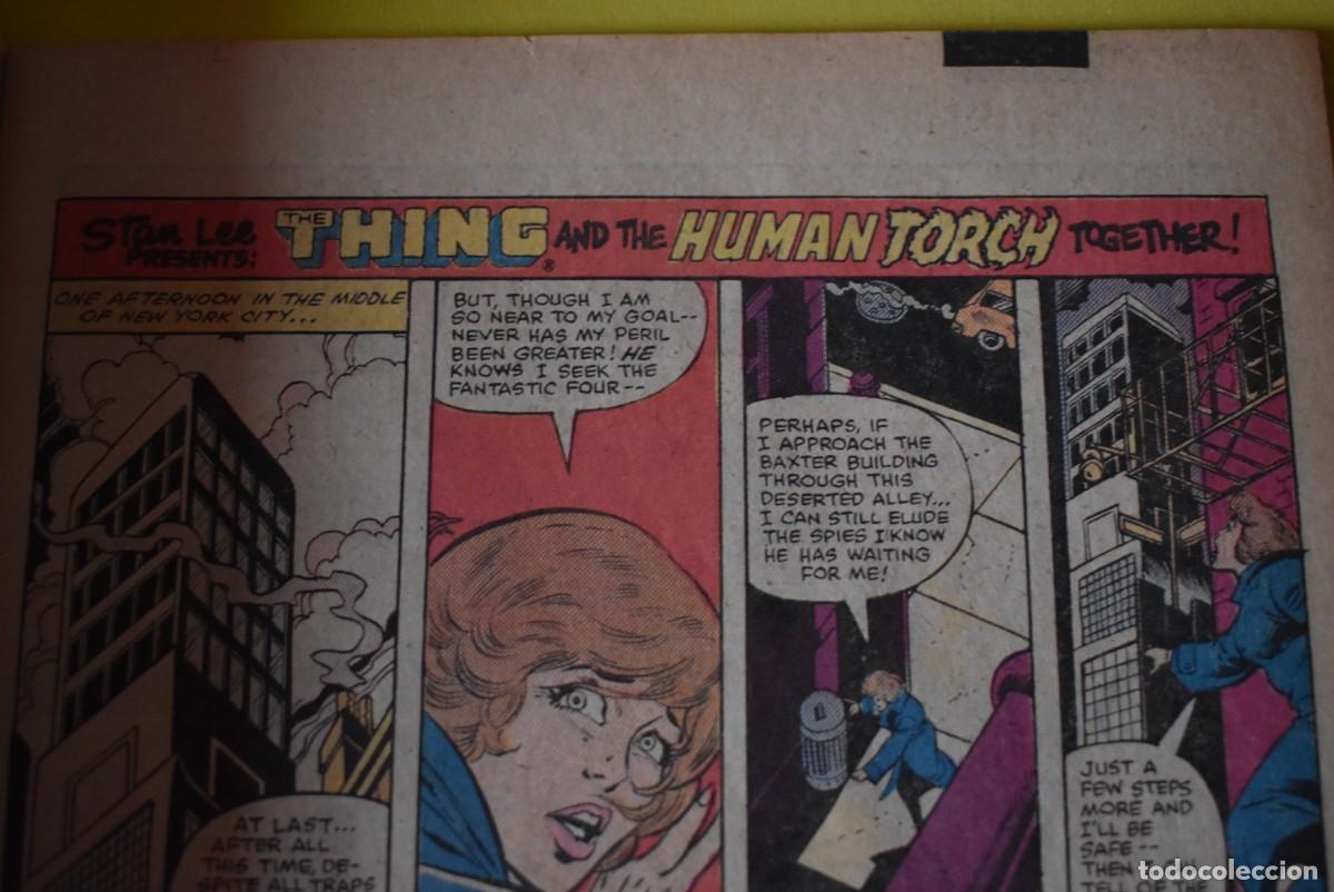 C&oacute;mics: Comic USA. Marvel Two in One. Thing and Human Torch. N.&ordm; 89. 1982. Marvel Comics - Foto 5