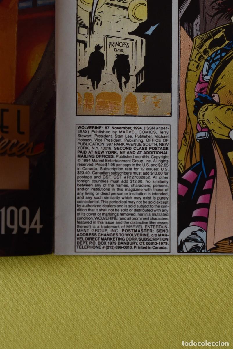 C&oacute;mics: Comic USA. Wolverine. N.&ordm; 87. 1994. Marvel Comics - Foto 5