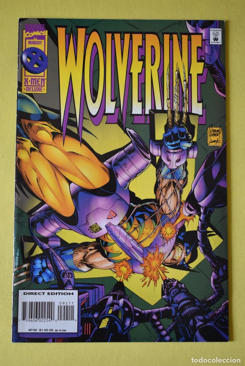 C&oacute;mics: Comic USA. Wolverine. N.&ordm; 92. 1995. X MEN Deluxe edition. Marvel Comics - Foto 1