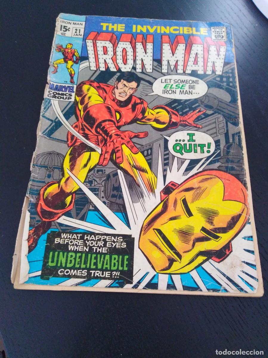 C&oacute;mics: The invincible IRON Man, n. 21, 1970. - Foto 1