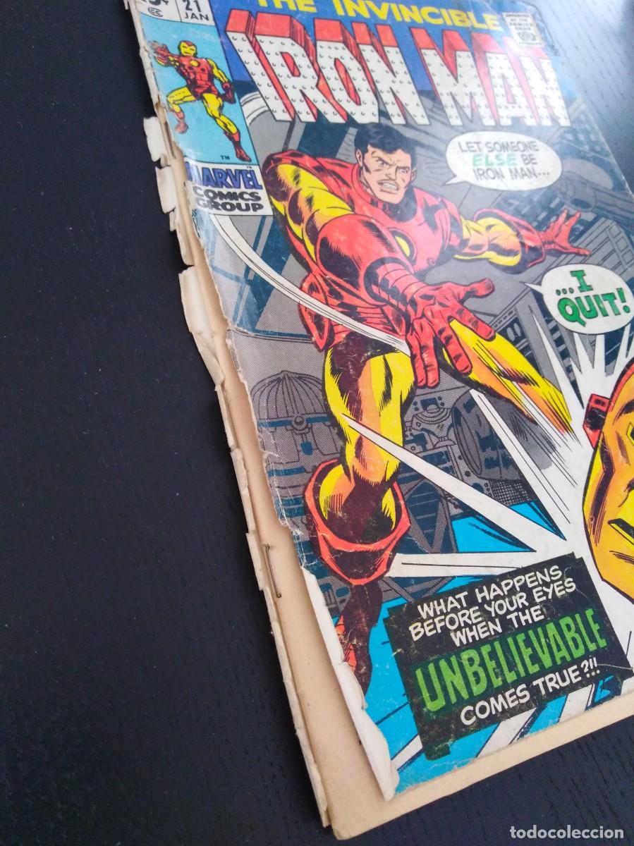 C&oacute;mics: The invincible IRON Man, n. 21, 1970. - Foto 2