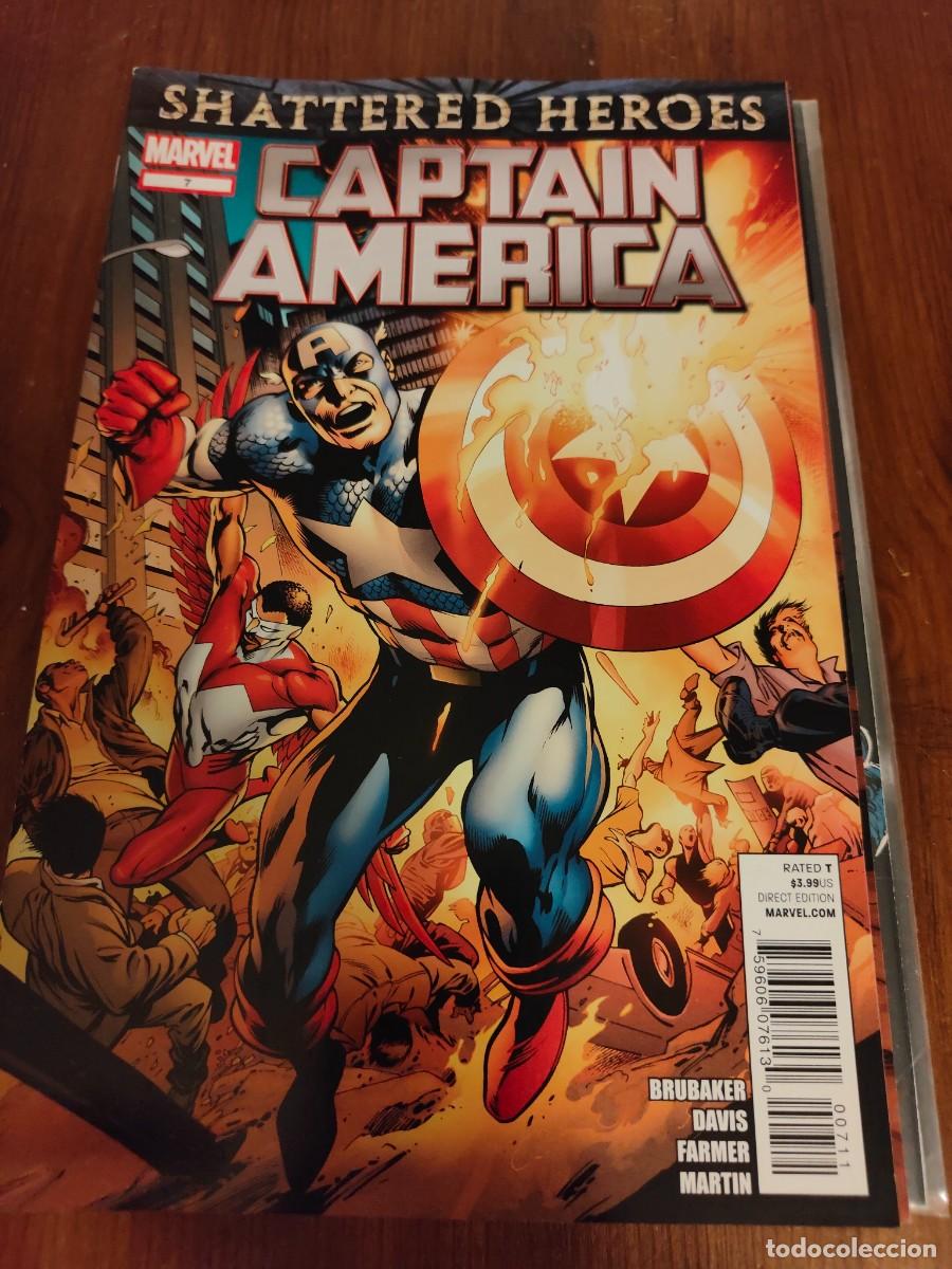 C&oacute;mics: Captain America 7 vol 6 Marvel 2012 Ed Brubaker - Foto 1