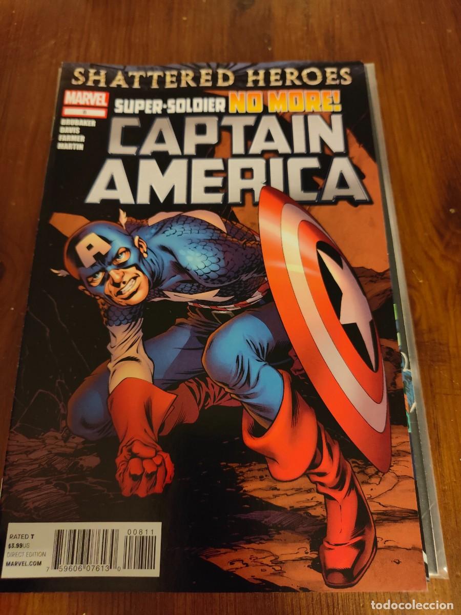 C&oacute;mics: Captain America 8 vol 6 Marvel 2012 Ed Brubaker - Foto 1