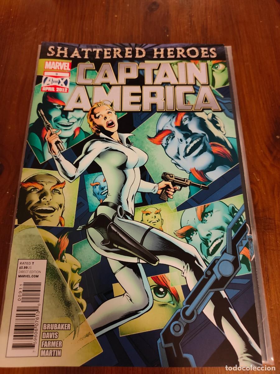 C&oacute;mics: Captain America 9 vol 6 Marvel 2012 Ed Brubaker - Foto 1
