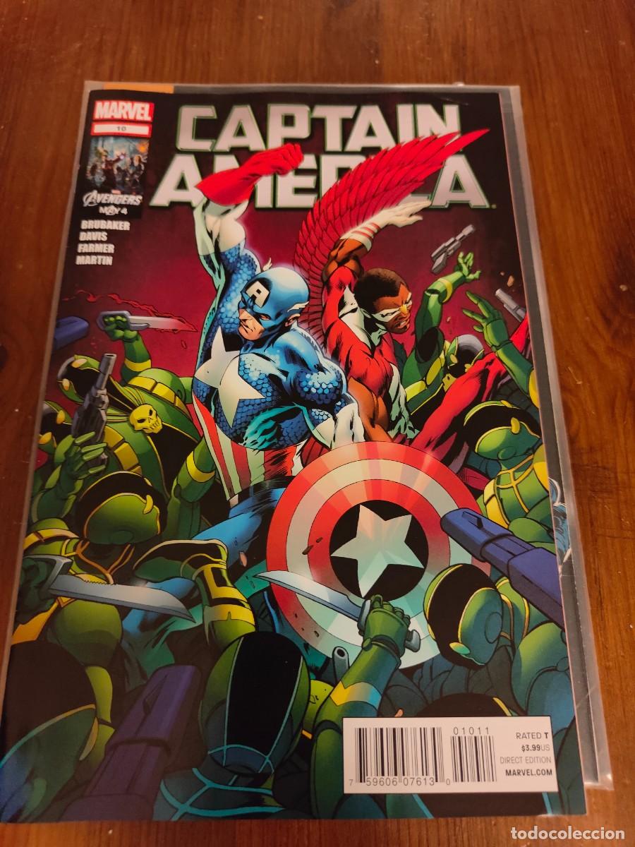 C&oacute;mics: Captain America 10 vol 6 Marvel 2012 Ed Brubaker - Foto 1