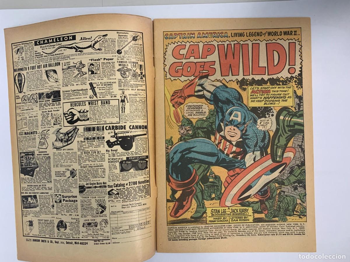 C&oacute;mics: CAPTAIN AMERICA #106 USA - Foto 3