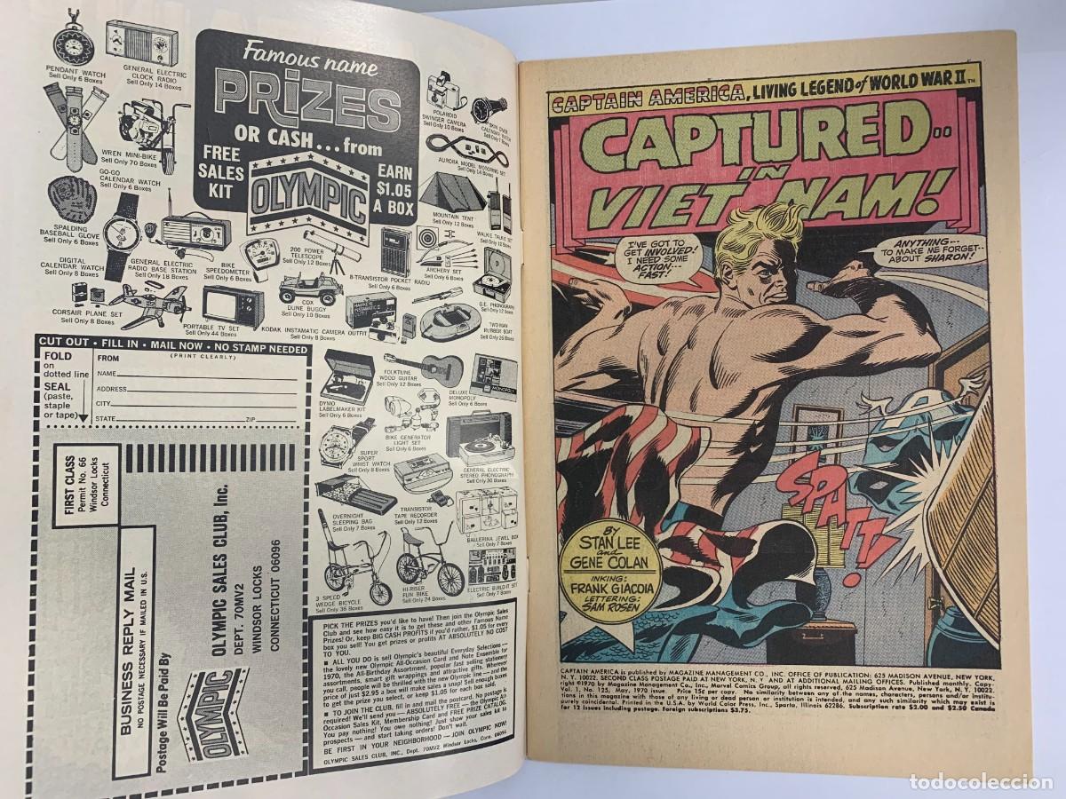 C&oacute;mics: CAPTAIN AMERICA #125 USA - Foto 3