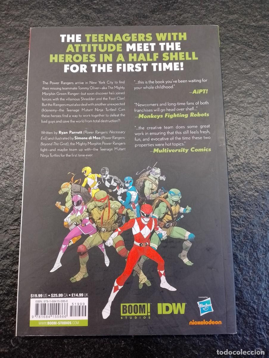 C&oacute;mics: Power Rangers / Las tortugas ninja. EN INGL&Eacute;S. - Foto 2