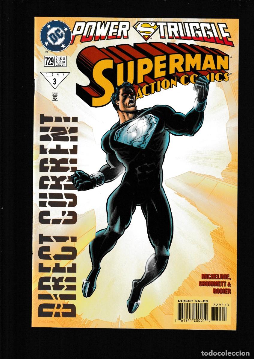 C&oacute;mics: ACTION COMICS 729 SUPERMAN - DC 1997 VFN/NM - Foto 1