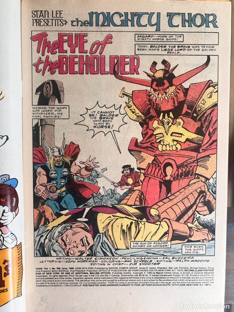 C&oacute;mics: thor 368 usa (Simonson) - Foto 2