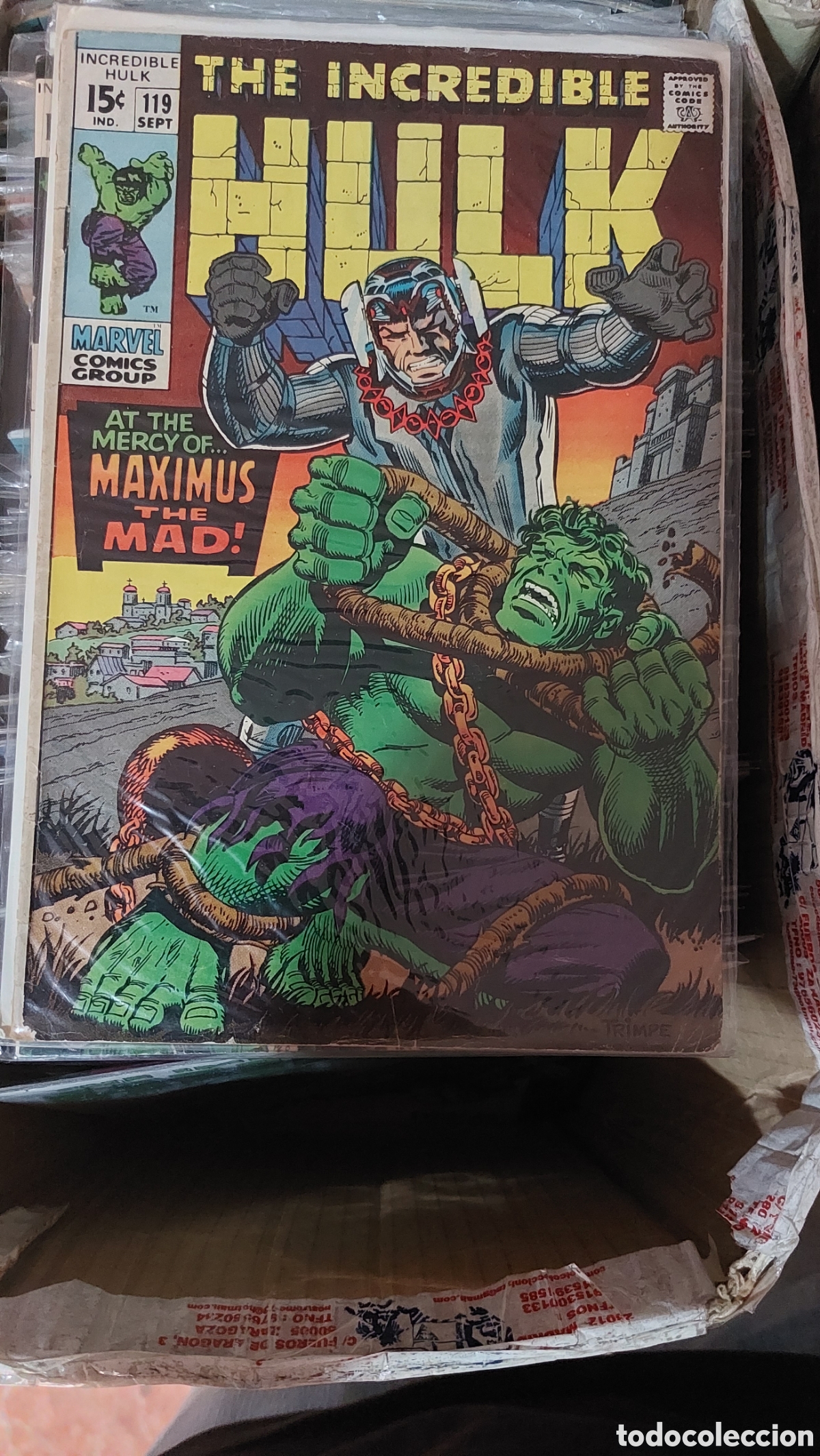 C&oacute;mics: The Incredible Hulk # 119 - Foto 1