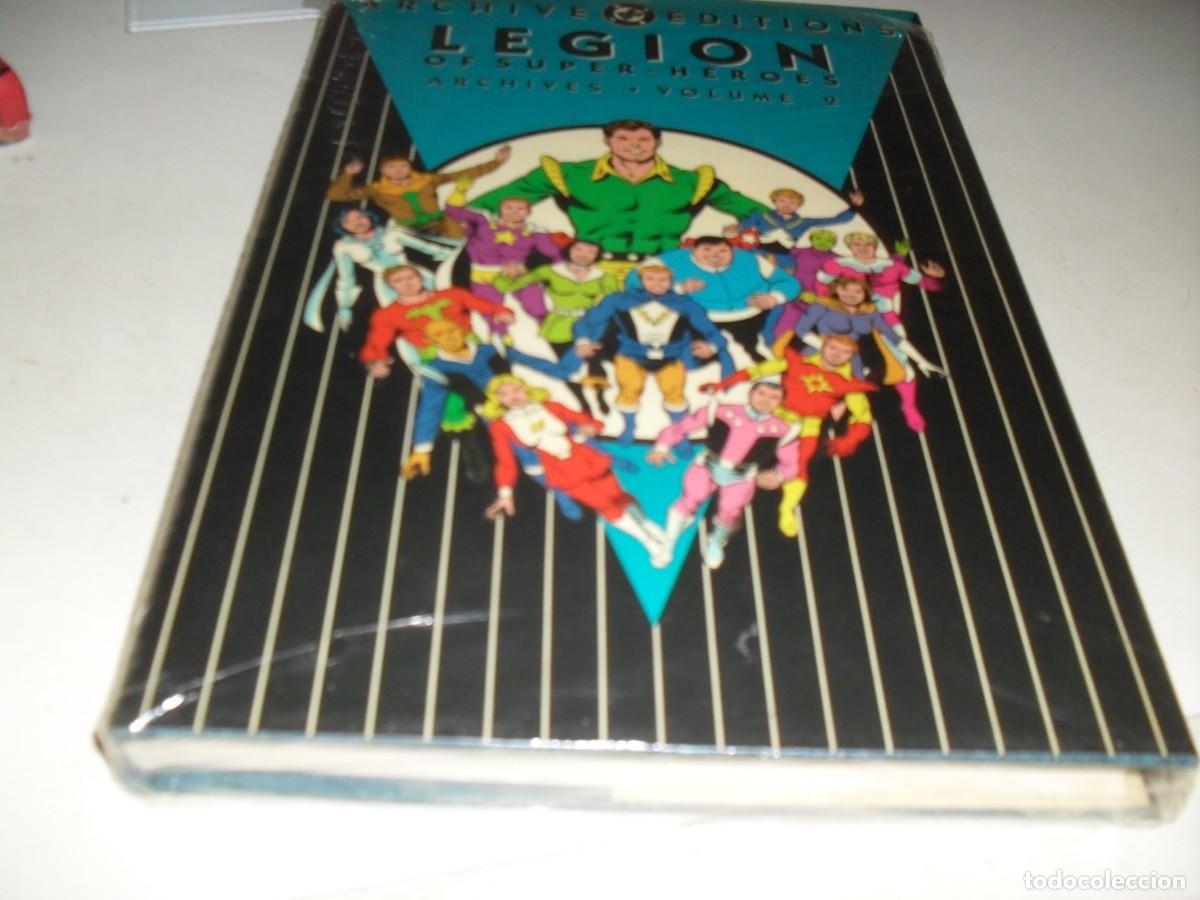 C&oacute;mics: LEGION OF SUPER HEROES ARCHIVE 2,EDICION DE LUJO,DC,1991.NUNCA EDITADO EN ESPA&Ntilde;A.TEBEO DIFICIL