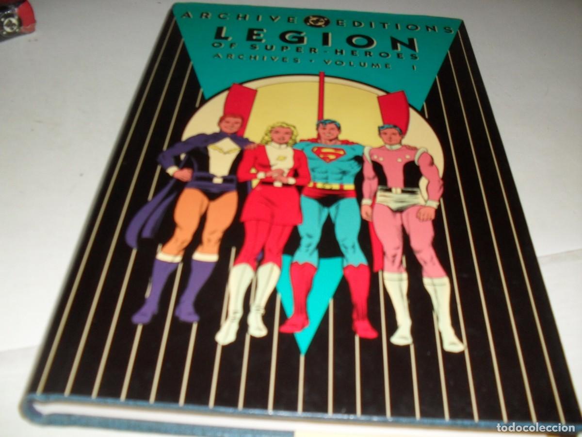 C&oacute;mics: LEGION OF SUPER HEROES ARCHIVE 1,EDICION DE LUJO,DC,1991.NUNCA EDITADO EN ESPA&Ntilde;A.TEBEO DIFICIL