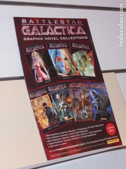 C&oacute;mics: BATTLESTAR GALACTICA SEASON ZERO 12 - DYNAMITE EN INGLES - Foto 2
