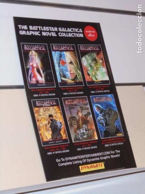 C&oacute;mics: BATTLESTAR GALACTICA SEASON ZERO 9 - DYNAMITE EN INGLES - Foto 2