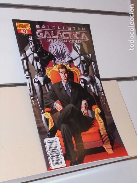 C&oacute;mics: BATTLESTAR GALACTICA SEASON ZERO 9 - DYNAMITE EN INGLES - Foto 1