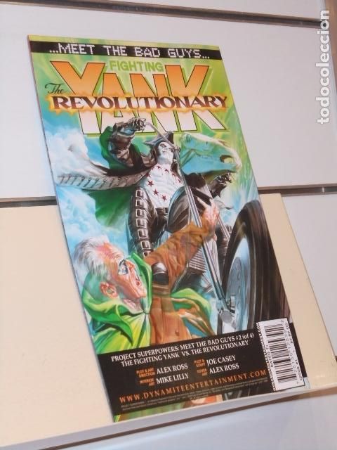 C&oacute;mics: PROJECT SUPERPOWERS MEET THE BAD GUYS VOLUME 1 ISSUE 1 FIRST PRINTING - DYNAMITE EN INGLES - Foto 2