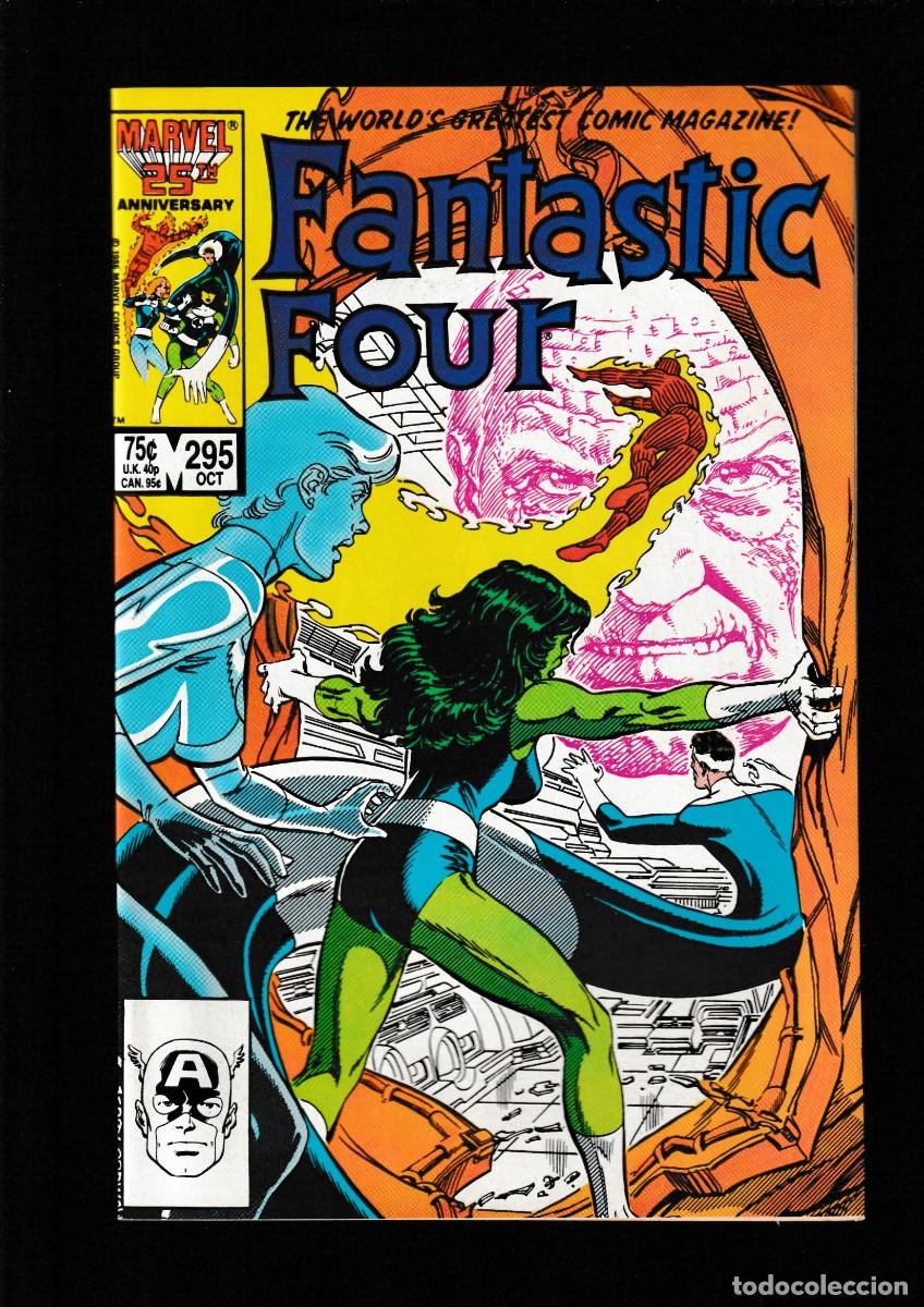 C&oacute;mics: FANTASTIC FOUR 295 - MARVEL 1986 VFN/NM - Foto 1