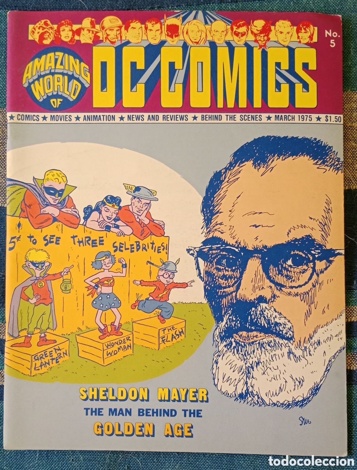 C&oacute;mics: Amazing World of DC Comics 5, 1975