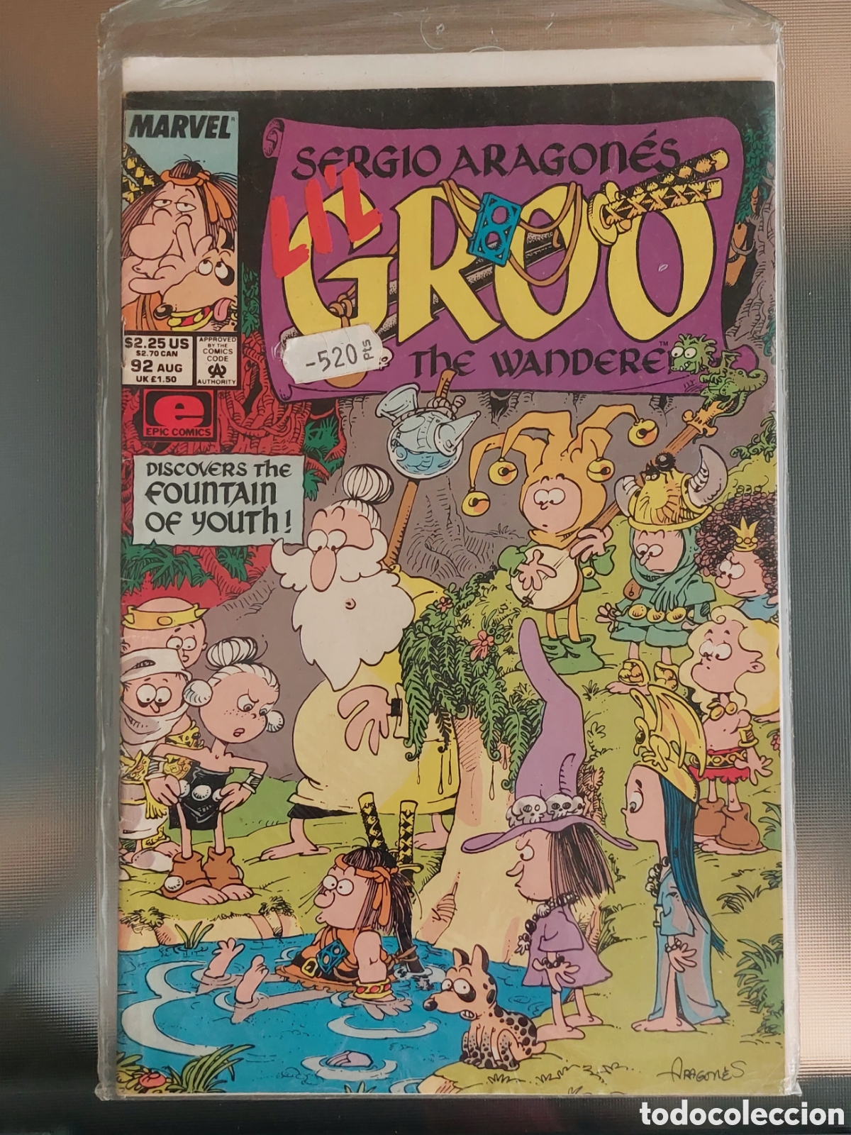C&oacute;mics: GROO ,C9MIC ED.ORIGINAL MARVEL U.S.A - Foto 1