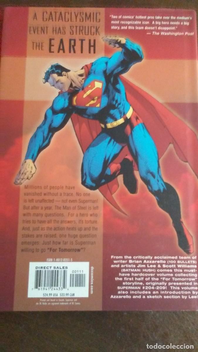 C&oacute;mics: SUPERMAN FOR TOMORROW - AZZARELLO-LEE-WILLIAMS - DC Comics - Foto 2